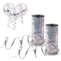 FunPa 2 Rolls Balloon String 100 Yards Balloon Ribbon Plastic Curling Ribbon Decorative