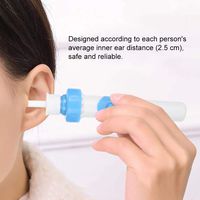 Ear Cleaner Electric Earwax Remover Ear Picking Tool Safe and Comfortable Washable for Everyone