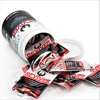 Reviver Salt Tablets Electrolyte Pills - Rapid Hydration Multiplier, Keto Electrolyte Supplement for Runners, Hangover Prevention, Potassium Magnesium Sodium Rehydration Salts, 20 Packets 60 Capsules