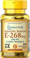 Puritan's Pride Vitamin E-400 iu Naturally Sourced-100 Softgels