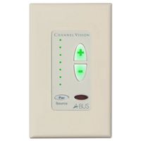 Channel Vision A-Bus 1-Source Amplified Keypad, Almond (AB135-A)
