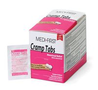 Medi-First 81033 Cramp Tabs, 50 packets of 2, Menstral Relief