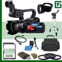 Canon XA10 HD Professional Camcorder 32GB Green's Camera Package 1