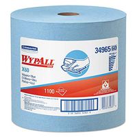 Wypall X60 Reusable Cloths (34965), Blue, Jumbo Roll, 1100 Sheets / Roll, 1 Roll / Case