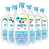 Ecover Zero Dish Soap, Fragrance Free, 25 Ounce (Pack 6)