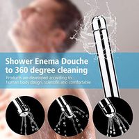 HailiCare Home Shower Enema Nozzle Kits 3 Style Heads Aluminum Vaginal Anal Cleaner Colonic Douche System Cleaner (Enema Nozzle Kits 3 Shower Heads)
