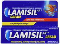 Lamisil Athelete's Foot Antifungal Cream, Full Prescription Strength for Itching, Burning, Cracking, and Scaling, 1 ounce