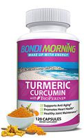 Turmeric Curcumin with Bioperine. High Potency for Maximum Pain Relief and Joint Support. Non-GMO Nutritional Supplement. 1200mg 95% Standardized Curcuminoid Formula. 120 Capsules