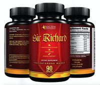 Herbal Testosterone Booster for Men - Boost Muscle Growth, Energy & Sex Drive- Hawthron, Tribulus, Horny Goat Weed, Zinc, Minerals – 90 Potent Herbal Supplement Pills, Safe Ingredients USA