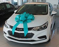 30" Magnetic Car Bow - Made in USA (Teal)