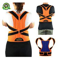 Back Brace Posture Corrector for Women and Men Back Lumbar Support Shoulder Posture Support for Improve Posture Provide and Back Pain Relief (XXL)