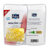 Pufai Slender Cigarette Filters 7 mm King Size 250 Piece in a Reusable Pack
