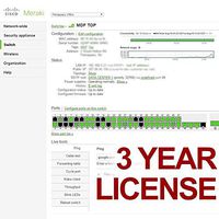 Cisco Meraki MS220-24P License (EOS) 3 Year
