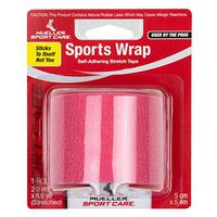Mueller Sports Wrap Self-Adhering Stretch Tape: 2 in. x 6 yds. (Pink)