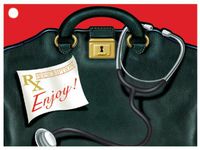 Doctor's Bag Theme Gift Cards3-3/4x2-3/4" (30 unit, 6 pack per unit.)