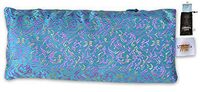 EYE PILLOW UNSCENTED + Flax Seed Filled + Carry Bag. Silk Fabric, downloadable meditation audio - Use for Yoga, Natural Sleep Aid, Stress Relief, Anxiety Relief, Meditation.