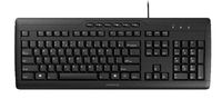 Cherry Stream 3.0 Keyboard Ultra Silent, Black - 104 Keys