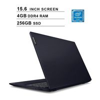 2019 Newest Lenovo Premium Ideapad S145 15.6 Inch Laptop (Intel Celeron 4205U 1.80GHz, 4GB DDR4 RAM, 256GB SSD, Intel UHD 610, WiFi, Bluetooth, HDMI, Webcam, Windows 10) (Blue)