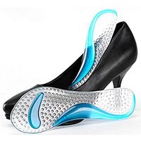 Cojoy Ultra-Thin Cushion High Heel Insoles Alleviates Forefoot Pain, Relief Heel Pain Gel (Blue)