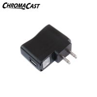 ChromaCast 5 Volt (2.5-watt) USB Power Adapter for iPhone, ipad, and all Standard USB Connections.