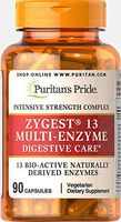 Puritan's Pride Zygest 13 Multi-Enzyme-90 Capsules