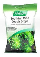 A. Vogel Soothing Pine Cough Drops Fast, Natural Relief with Wild Pine Buds, Honey & Pear Concentrate - Throat & Bronchial Soothing - 18 Lozenges