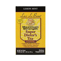 NATROL Laci Le Beau SDT Max Strength Lemon Mint Botanicals 12 Bag