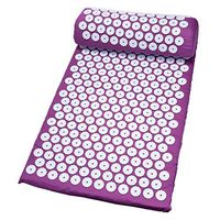 Sizet Acupressure Mat and Pillow Set for Back and Neck Pain Relief, Full Body Yoga Acupuncture Massage Set