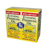 American Health Dietary Fiber Supplements, Royal Brittany Evening Primrose Oil, 400 Count