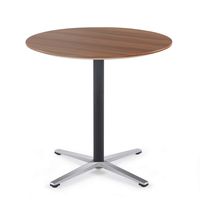 Sunon Round Bistro Table Small Round Table with X-Style Pedestal for Pub Table/Cafe Table/Office Table/Cocktail Table (Red Apple,30-Inch Height)