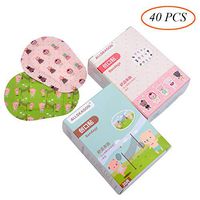 Kid's Eye Patches Breathable Cartoon Bear 40PCS Children Bandages Comfortable for Amblyopia Treatment and Wound Recovery
