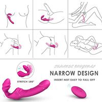 Ludi jeftini Completely Waterproof 9 Frequency Vibrating Realistic Dillo Electric Wireless Couple Adult Toys Strapless Strapon Erotic Remote Control Strap-on Lesbian Box Packaging for Female Toys for