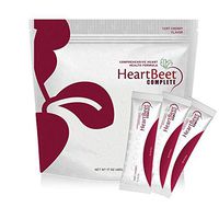 Beetroot Powder + More - for Blood Pressure & Circulation w/Beetroot, L-arginine, L-citrulline, CoQ10 & Turmeric. 30 Ind. Serv. Natural HeartBeet Complete™.