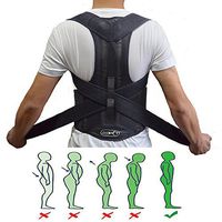 Back Brace Posture Corrector, ZSZBACE Adjustable Posture Corrective Back Support Brace, Shoulder Alignment Upper Back Pain Relief for Kids Women & Men (XXL)