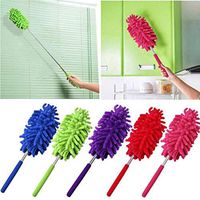Determina Durable Adjustable Handle Length Dust Brush Feather Duster Feather Dusters