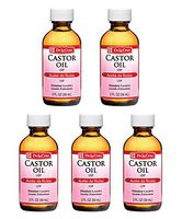De La Cruz Pure Castor Oil, Expeller-Pressed, Non-GMO, USP Grade, Bottled in USA 2 FL OZ (5)
