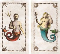HomArt Large Decorative Mermaid-Neptune Matches