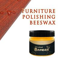 Red-eye Wood Seasoning Beeswax Furniture Care Polish Traditional Beewax Polish for Wood & Furniture Waterproof Wear-Resistant Furniture Wax Furniture Nursing Polishing