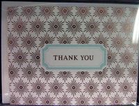 Hallmark Tyn6089 Starburtst Thanks You Note Cards