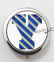 BlackKey Letter Y 3-Compartment Decorative Pocket Gift Box Case Organizer for Pill, Color 1 -1455