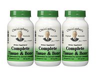 Dr. Christophers Formulas Complete Tissue and Bone, 440mg, 100 capsules (3 Pack)