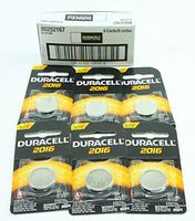 Duracell DL2016BPK Battery, Lithium, Size DL2016, 3V (Pack of 6)