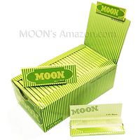 60 booklets Moon Pure Hemp Cigarette Tobacco Rolling Papers 77 * 45mm 2400 Leaves