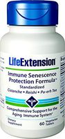 Life Extension Immune Senescence Formula Standardized Cistanche Reishi PU-ERH Tea, 60 Vegetarian Tablets