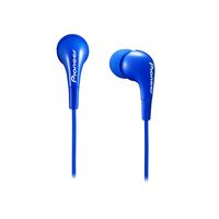 Pioneer in-Ear Earbud Lightweight Headphones Crystal Clear Sound (Blue)