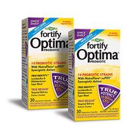 Nature's Way Once Daily Fortify Optima 14 Probiotic Strains True Potency 35 Billion CFU, 30 Vegetarian Capsules (Refrigeration Required to Maintain Maximum Potency) (Pack of 2)