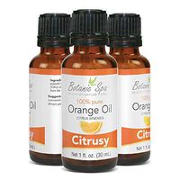 Botanic Spa Orange Essential Oil - Beneficial Natural Essence - Promotes Aromatherapy Relaxation Delivers Refreshing Scent to Any Space Versatile Use for Cleaning and Polishing