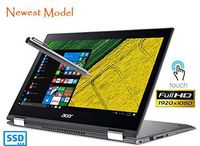 Acer Spin 5 SP513-52N Touch 2-1 Laptop 8th Gen. Intel Quad Core i5 up to 3.4GHz 8GB 256GB SSD 13.3in Full HD Fingerprint Reader Windows Ink HDMI Backlit Keyboard Webcam (Renewed)