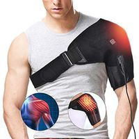 Heated Shoulder Wrap, 3 Heat Settings, Heating Therapy Pad Shoulder Support Brace for Rotator Cuff, Joint Capsule & Biceps Tendon Injury, Frozen Shoulder, Shoulder Dislocation or Muscles Pain Relief