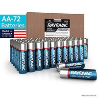 Rayovac AA Batteries, Alkaline Double A Batteries (72 Battery Count)